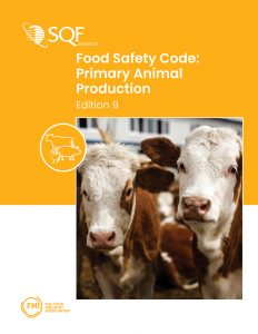 SQF 식품 안전 코드: 1차 동물 생산 보험 