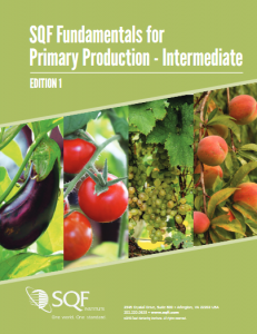 Principes fondamentaux du SQF pour la production primaire - Intermédiaire 