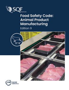 SQF 食品安全守則：動物產品製造 