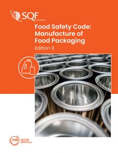 SQF食品安全コード:食品包装の製造 