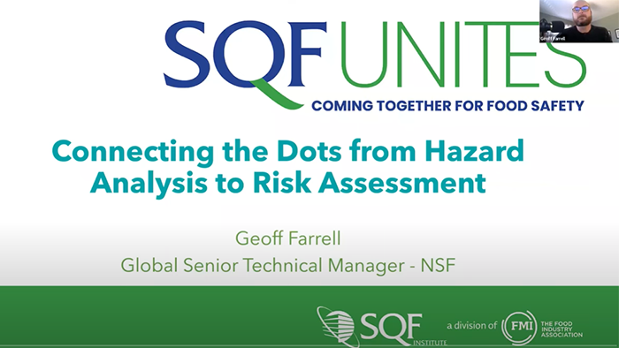 Connecting the Dots from hazard analysis to risk assessment