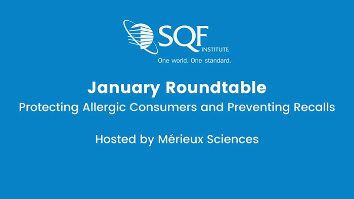 January Rountable Hosted by Merieux Sciences