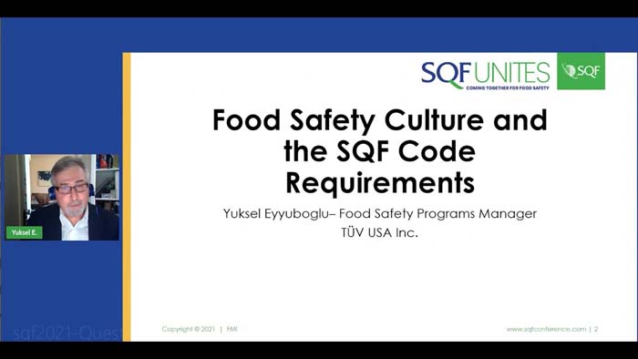 Búsqueda de una Cultura de Seguridad Alimentaria Saludable TUV USA 